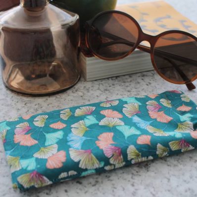 Etui à lunettes Edna ginko