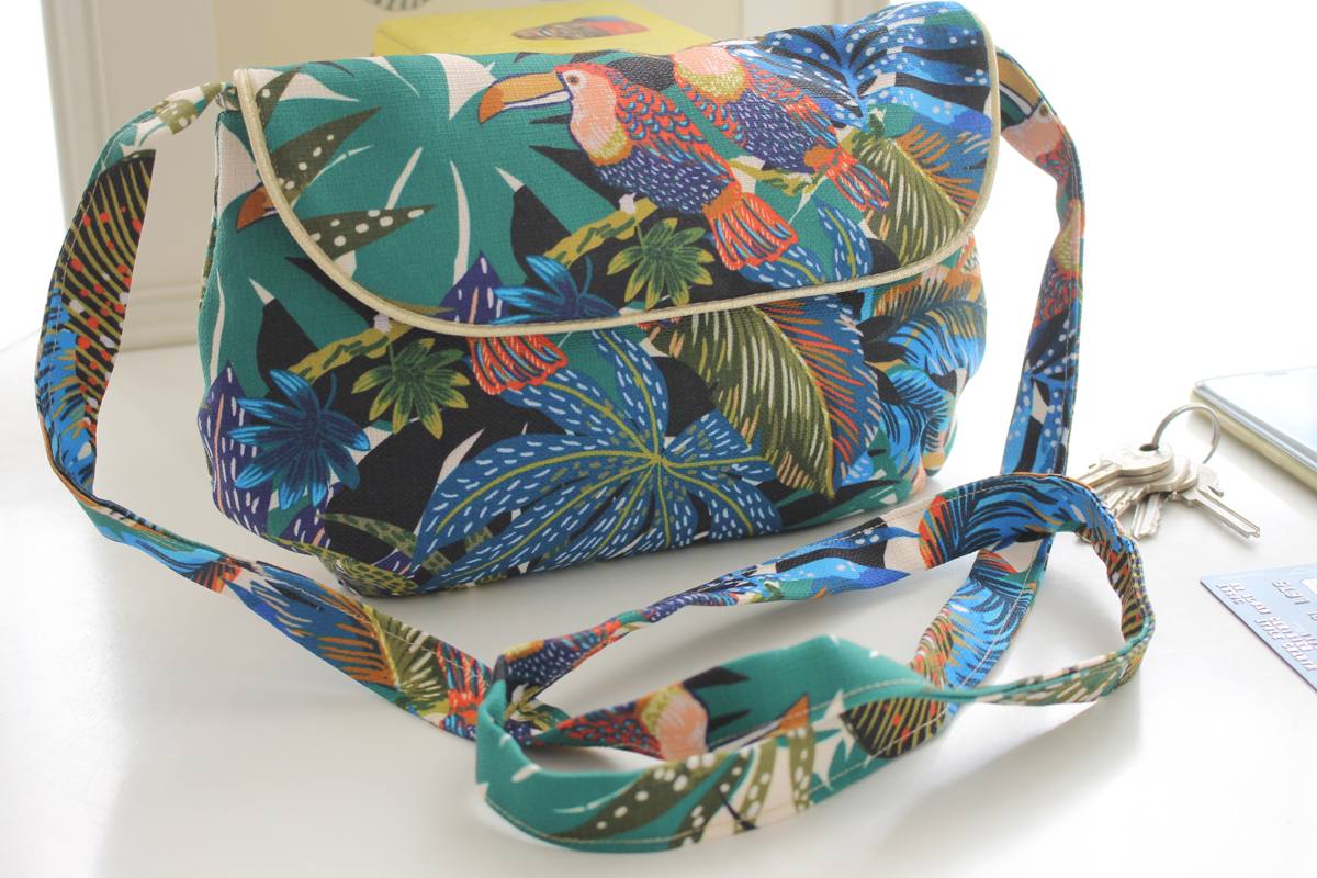 Sac Anaé jungle bleue