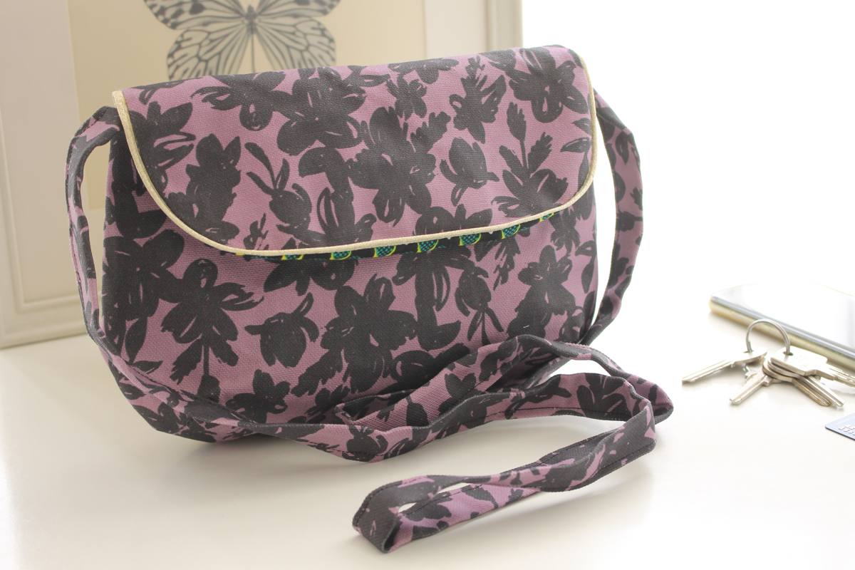 Sac Anaé noir violet