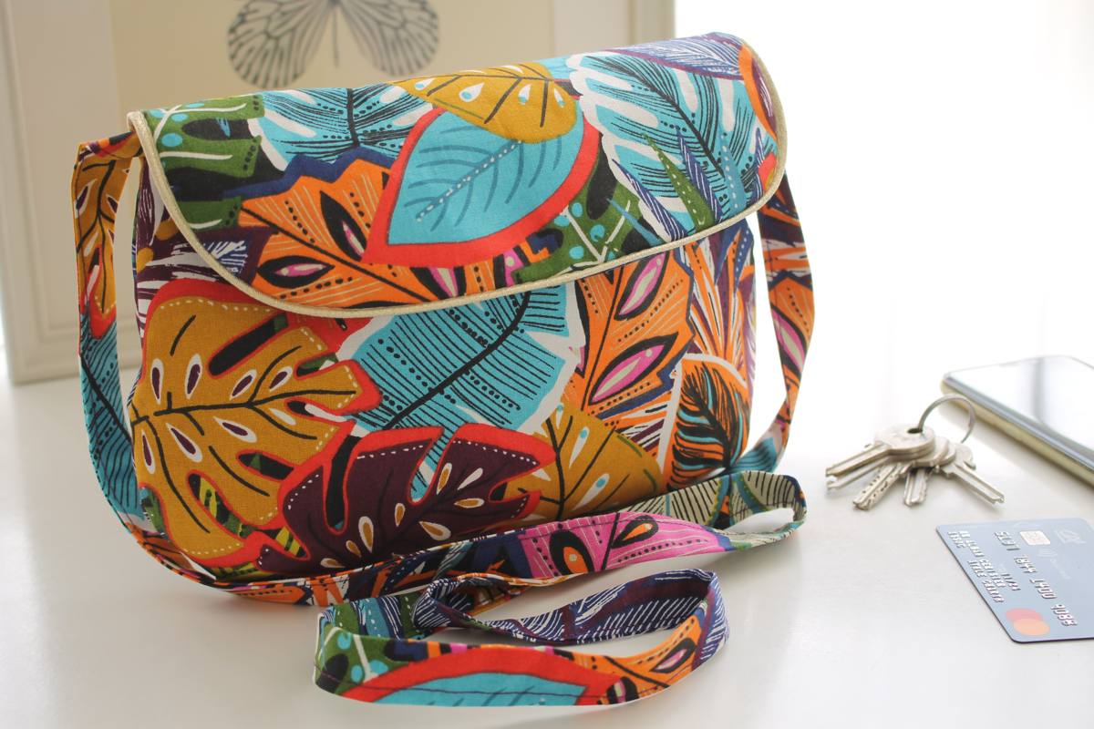 Sac Anaé tropical coloré