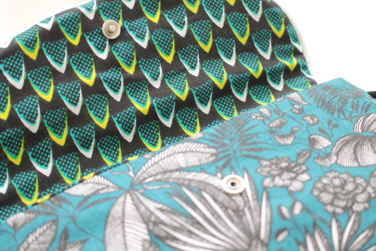 Sac Gloria tropical bleu – Image 2