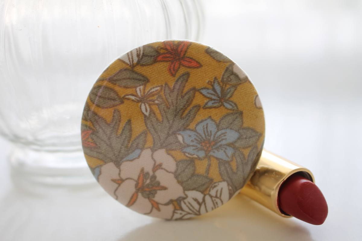 Miroir de poche Bella beige