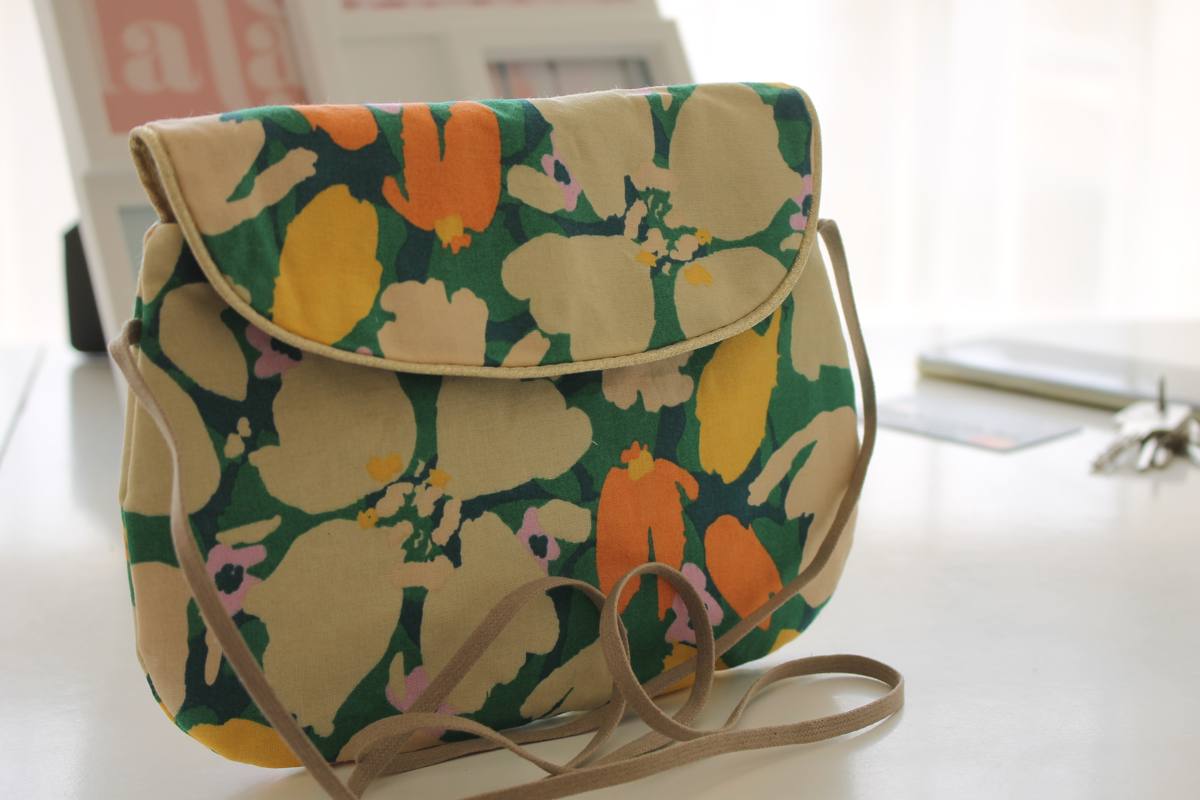 Sac Gloria pétales beiges