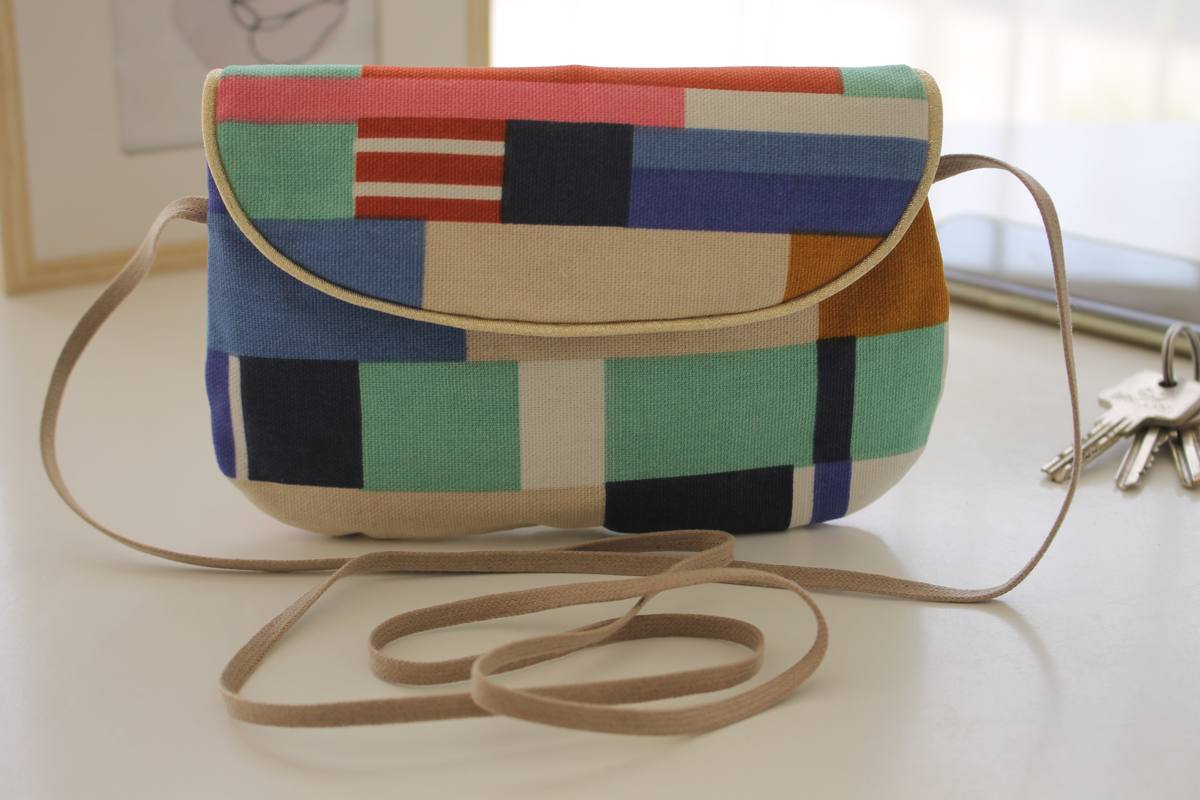 Sac poketto rayures