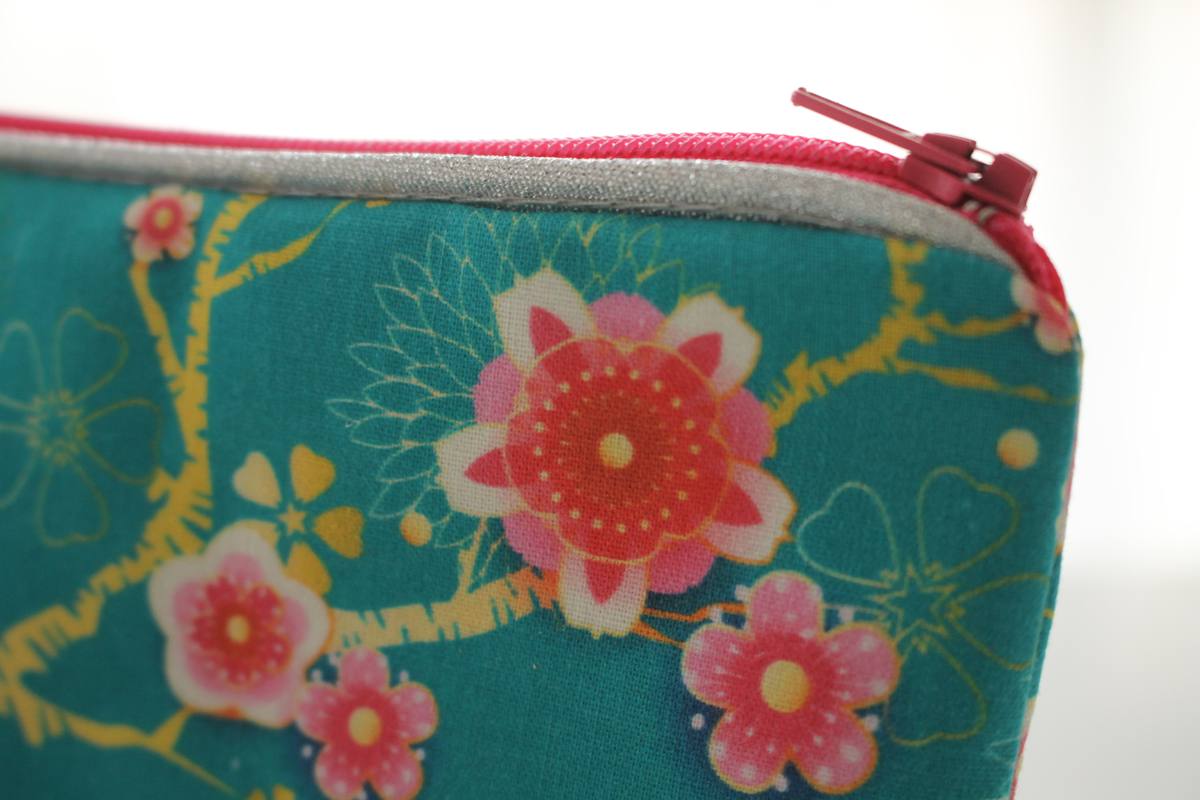 Pochette zippée Alna tige jaune – Image 2