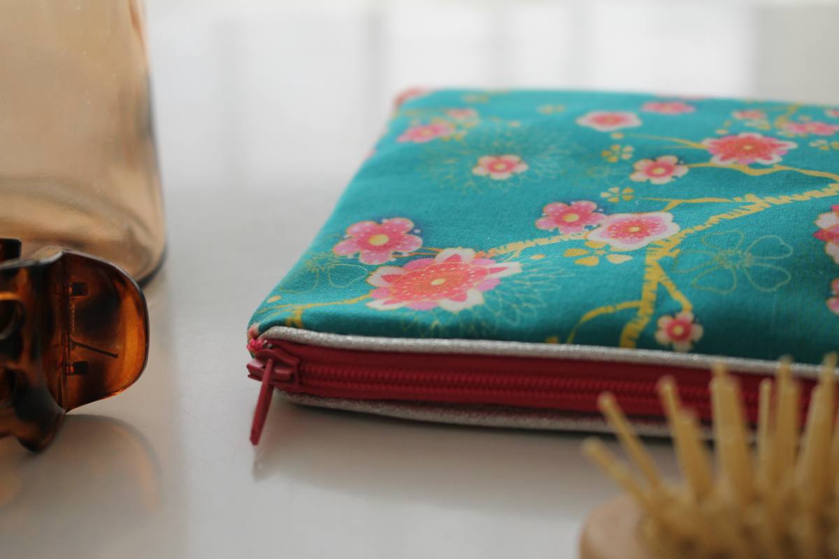 Pochette zippée Alna tige jaune – Image 3