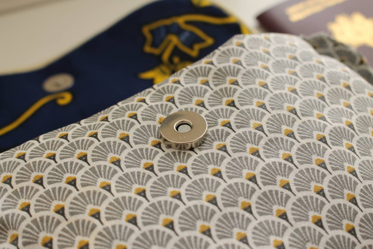 Sac Anaé éventails gris – Image 2