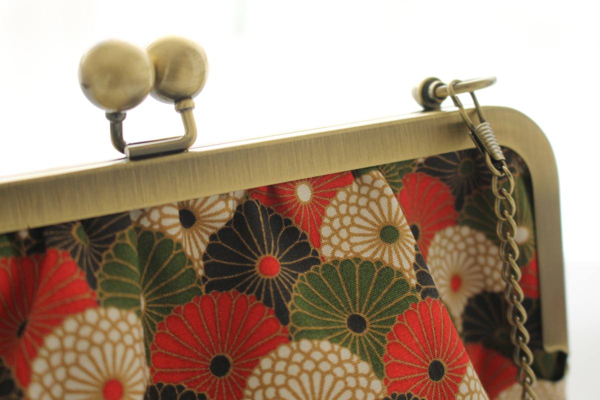 Sac rétro Emma dahila rouge – Image 2