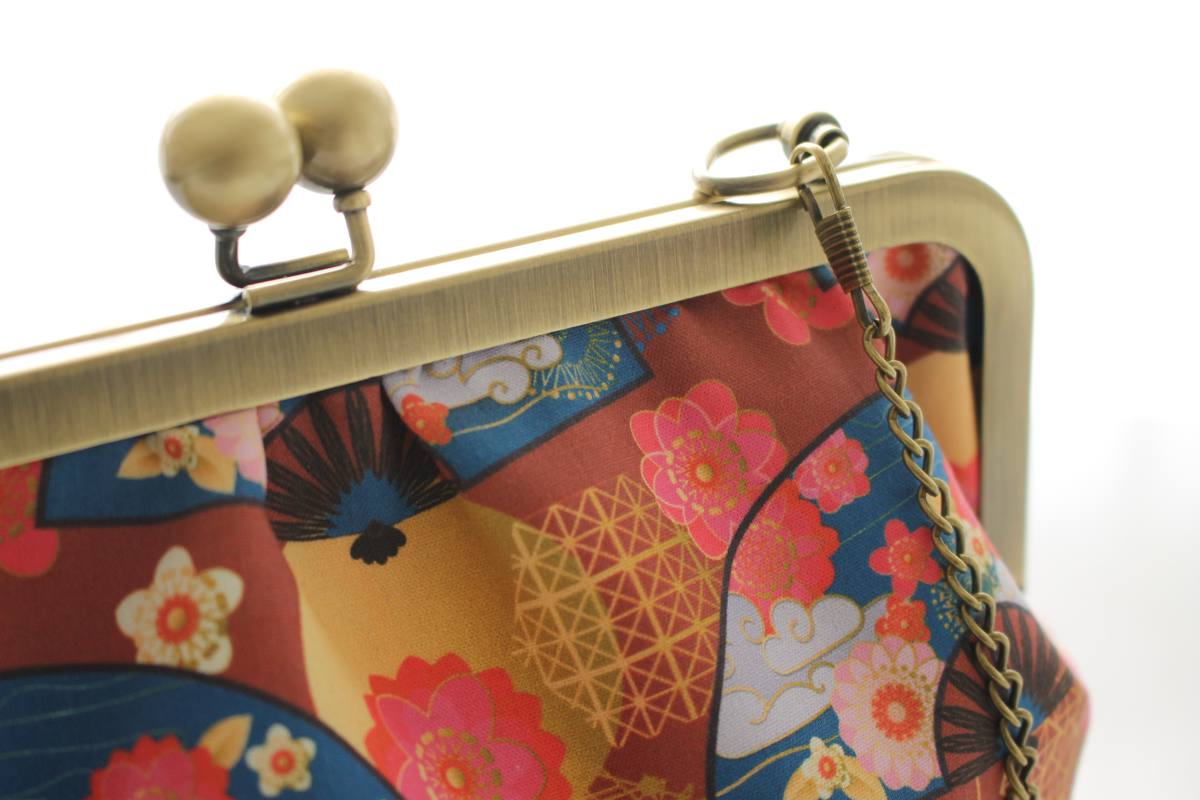 Sac rétro Emma éventails fleuris – Image 6