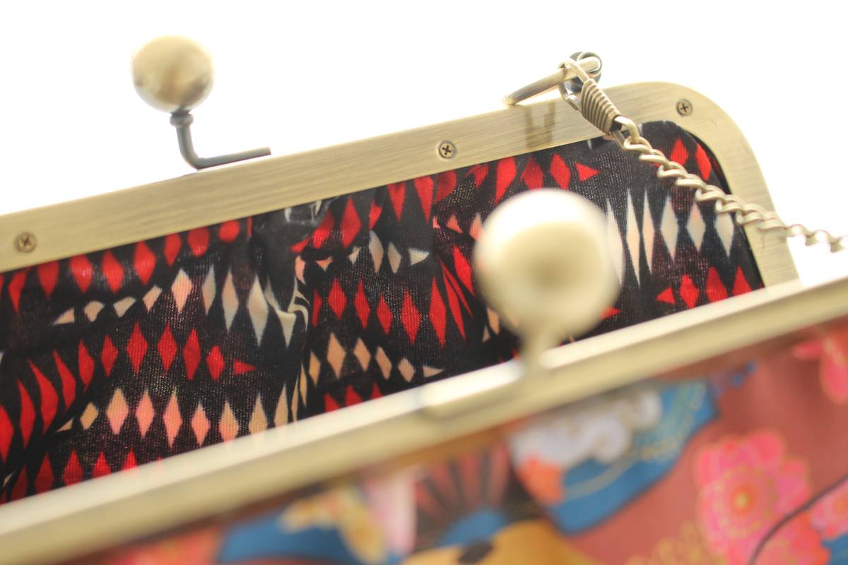 Sac rétro Emma éventails fleuris – Image 5