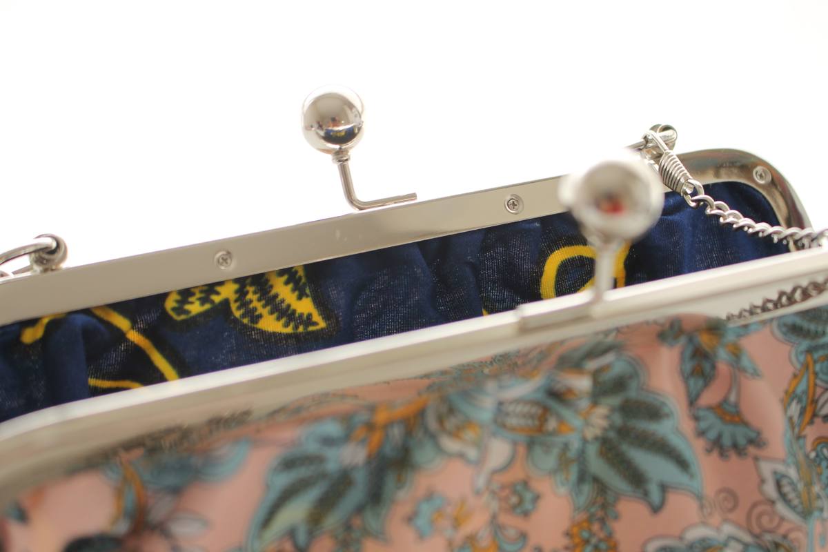 Sac rétro Emma cachemire bleu – Image 3