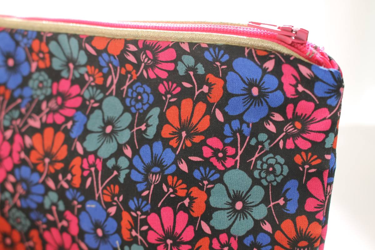 Pochette zippée Alna rose – Image 2