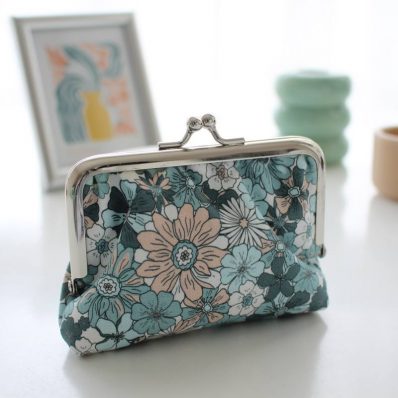 Porte-monnaie Ally prairie pastelle