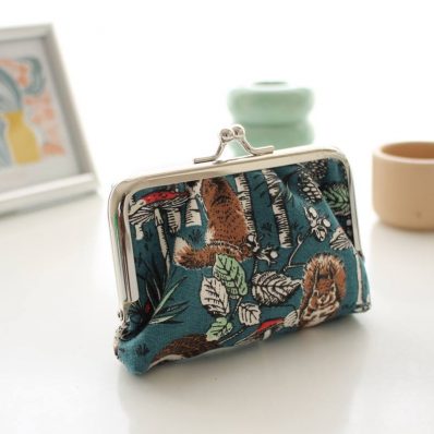 Porte-monnaie Ally animaux de la forêt