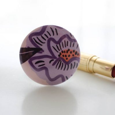 Miroir de poche Bella hana violet