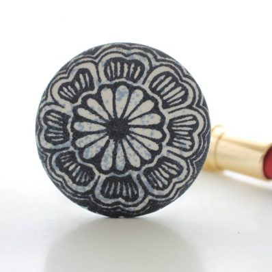 Miroir de poche Bella marguerite bleue