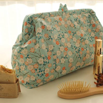 Trousse de toilette Sophia bleue