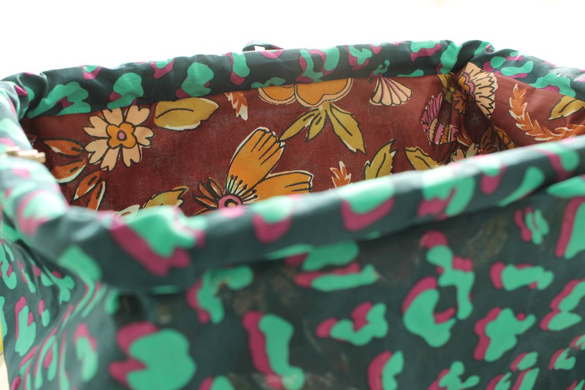 Trousse de toilette Sophia verte – Image 3