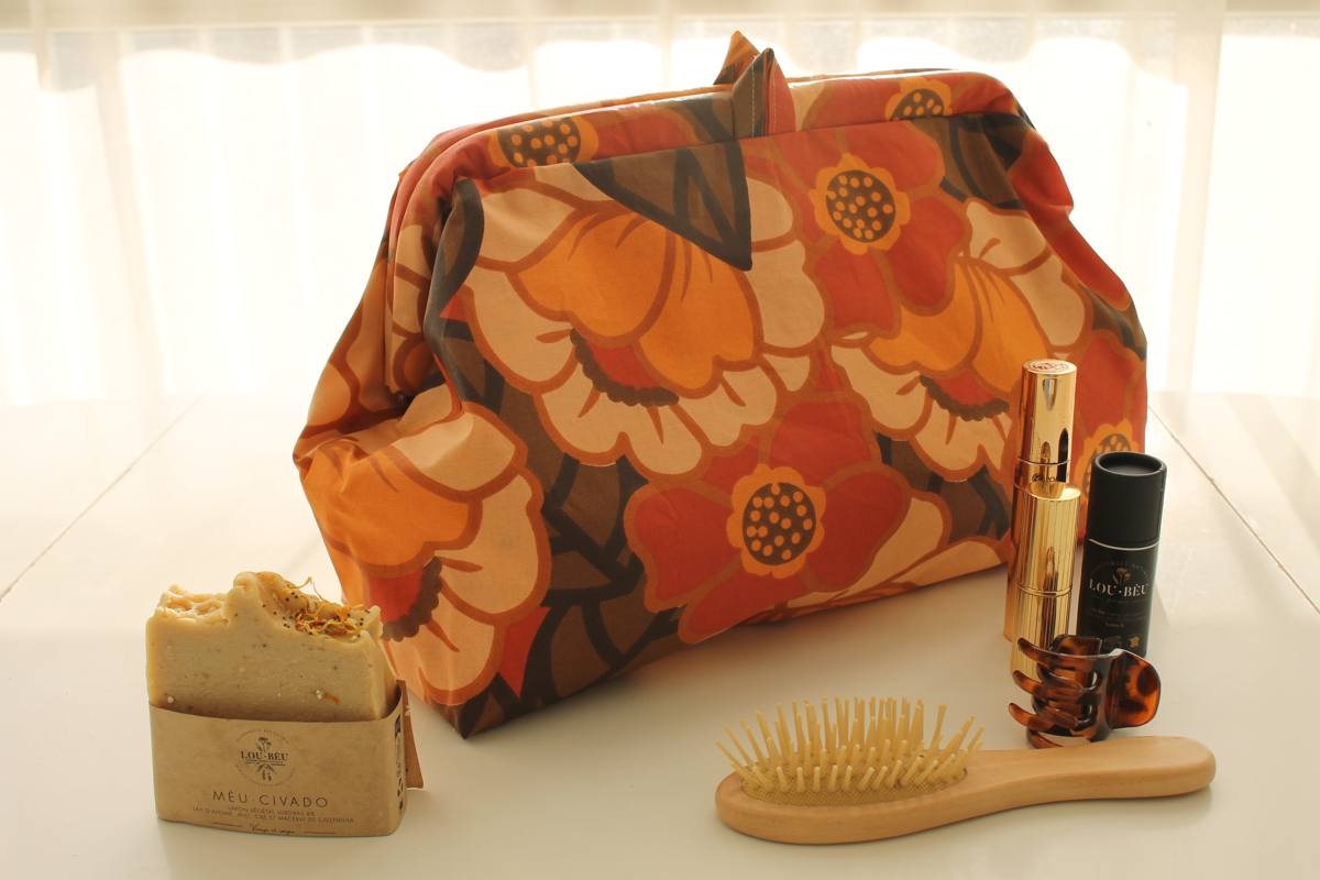 Trousse de toilette Sophia orange