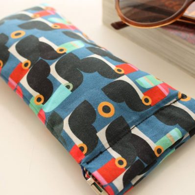 Etui à lunettes Edna toucans