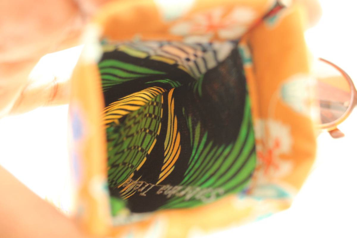 Etui à lunettes Edna fleurs ocre – Image 3