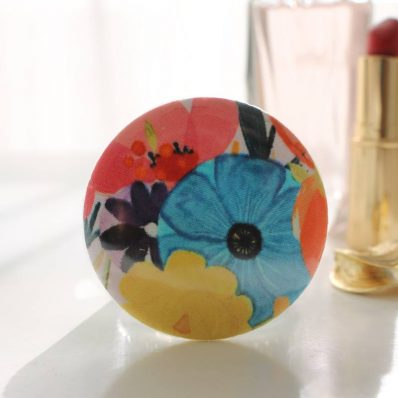 Miroir de poche Bella blue flower
