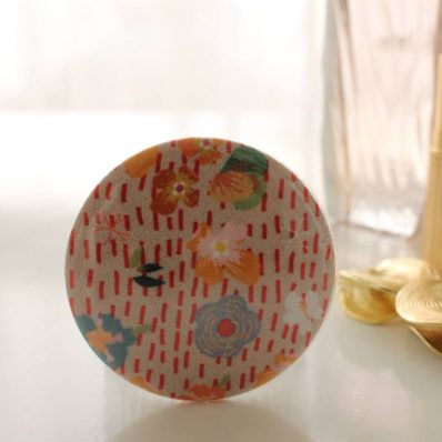 Miroir de poche Bella fleurs