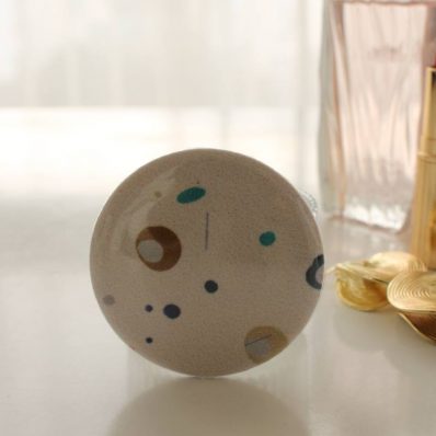 Miroir de poche Bella pois sablés