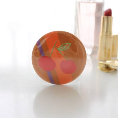 Miroir de poche Bella cerises