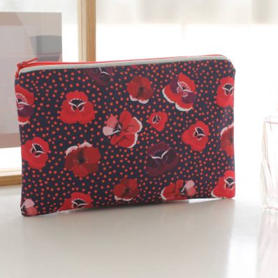 Pochette zippée Alna pensée