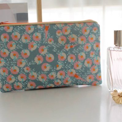 Pochette zippée Alna chapeaux