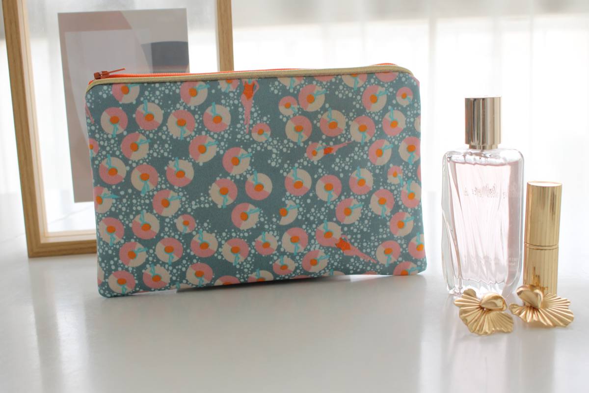 Pochette zippée Alna chapeaux