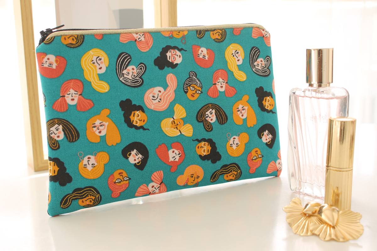 Pochette zippée Alna femmes