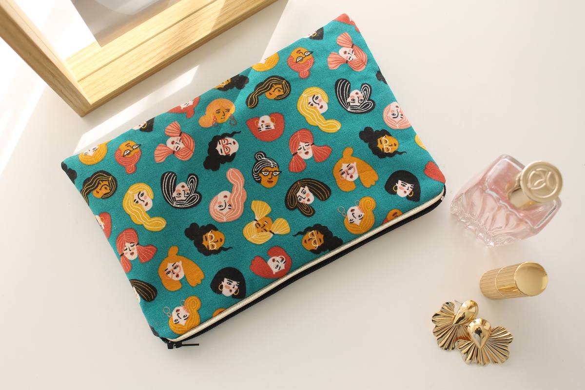 Pochette zippée Alna femmes – Image 2