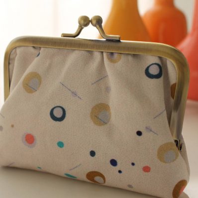 Porte-monnaie Ally pois sablés