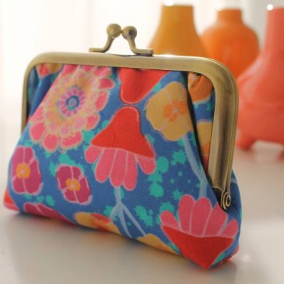 Porte-monnaie Ally pot bleu