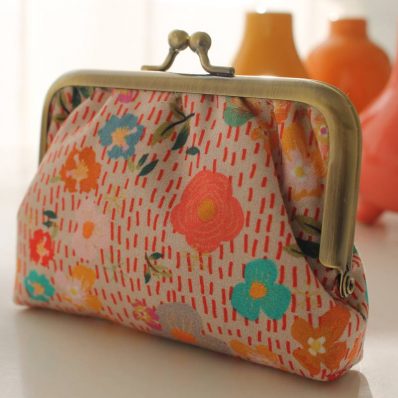 Porte-monnaie Ally fleurs