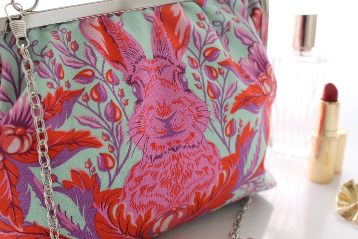 Sac rétro Emma lapin rose – Image 5