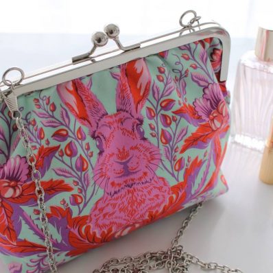 Sac rétro Emma lapin rose