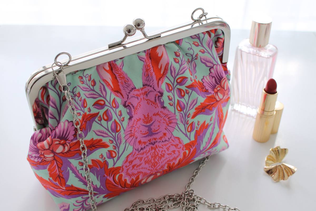 Sac rétro Emma lapin rose