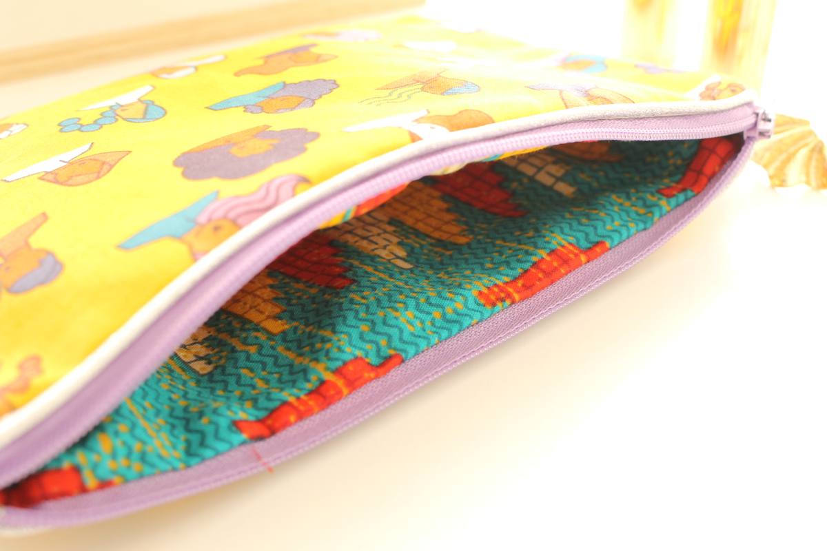 Pochette zippée Alna capillaire – Image 4