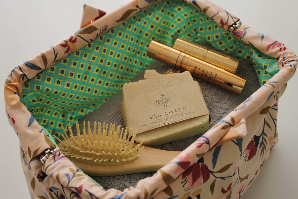 Trousse de toilette Paola beige – Image 3