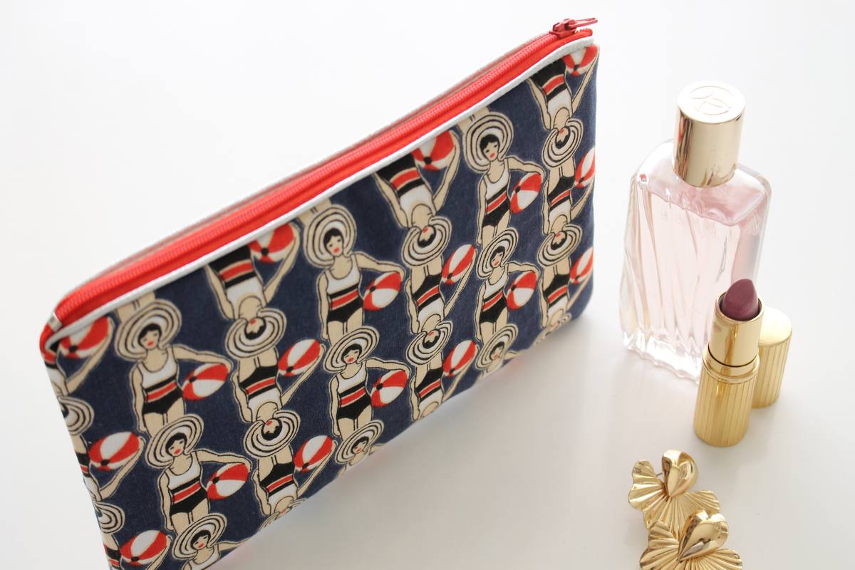 Pochette zippée Alna baigneuses