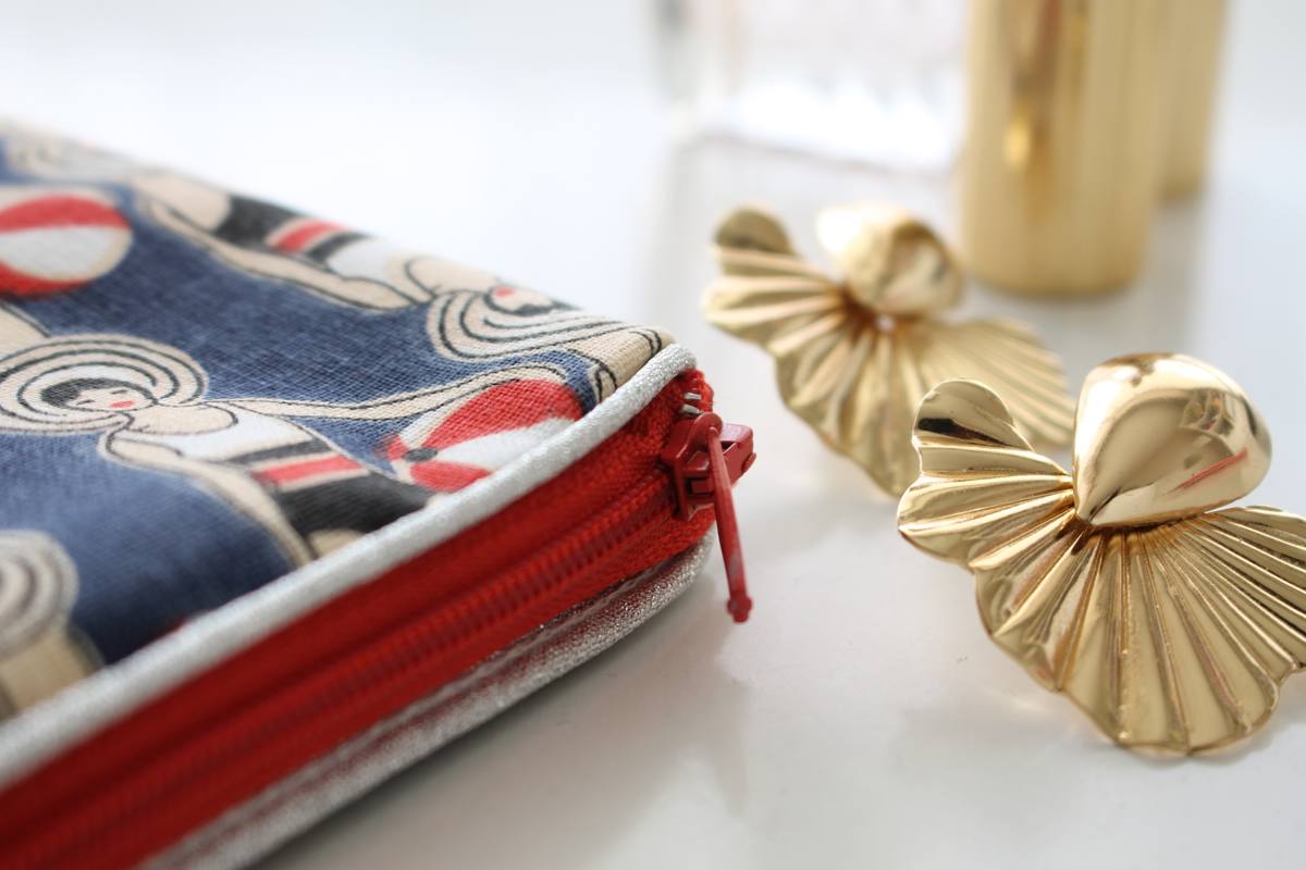 Pochette zippée Alna baigneuses – Image 3