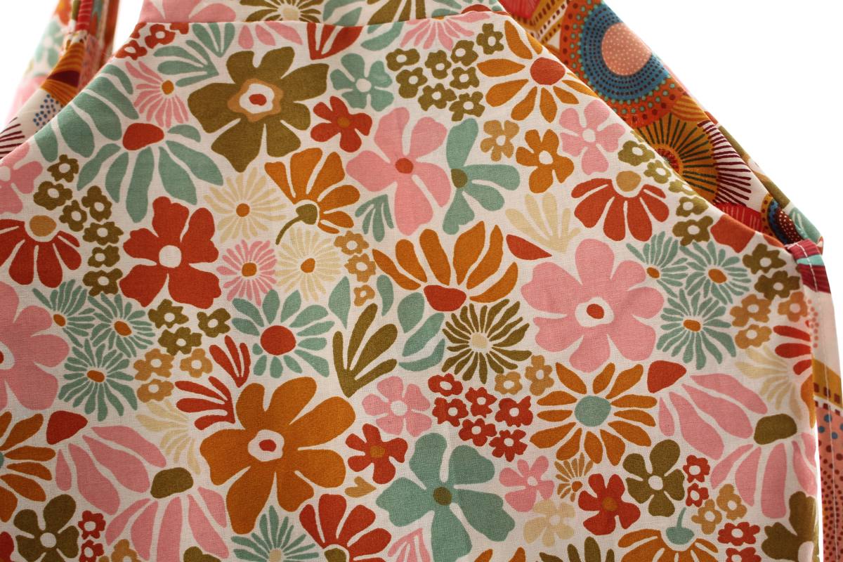 Cabas Jane réversible fleurs rondes – Image 2