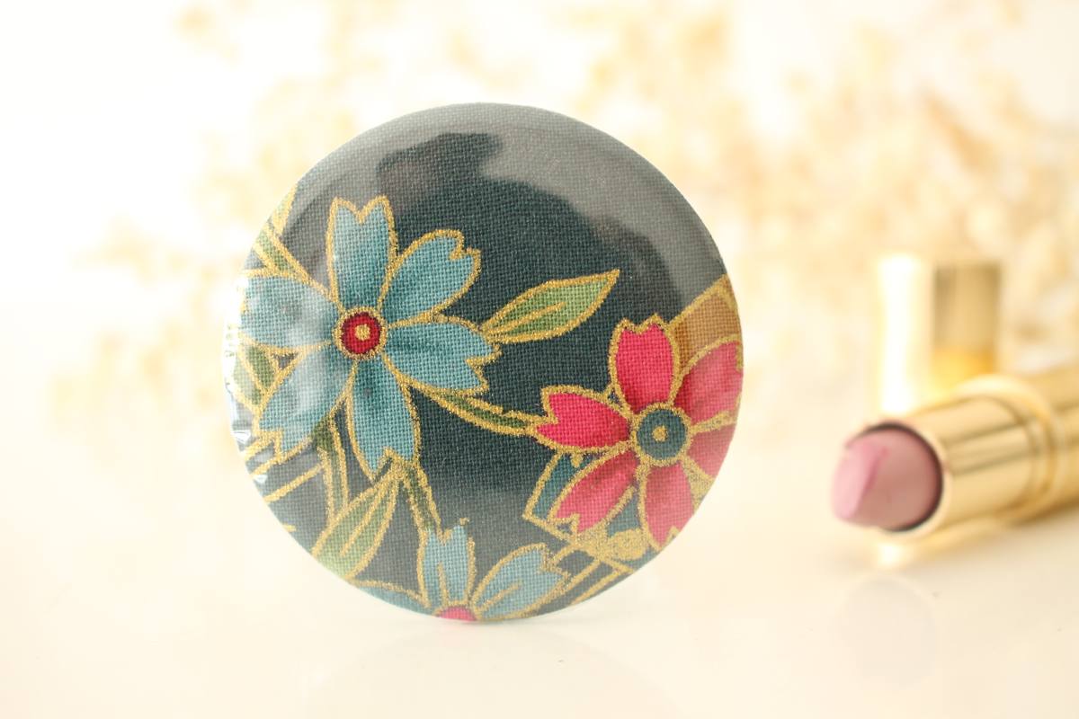 Miroir de poche Bella jap vert – Image 3