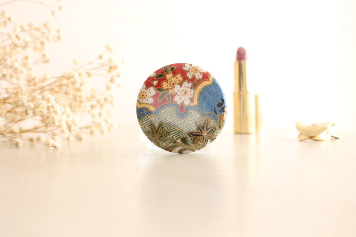 Miroir de poche Bella jap rouge – Image 3