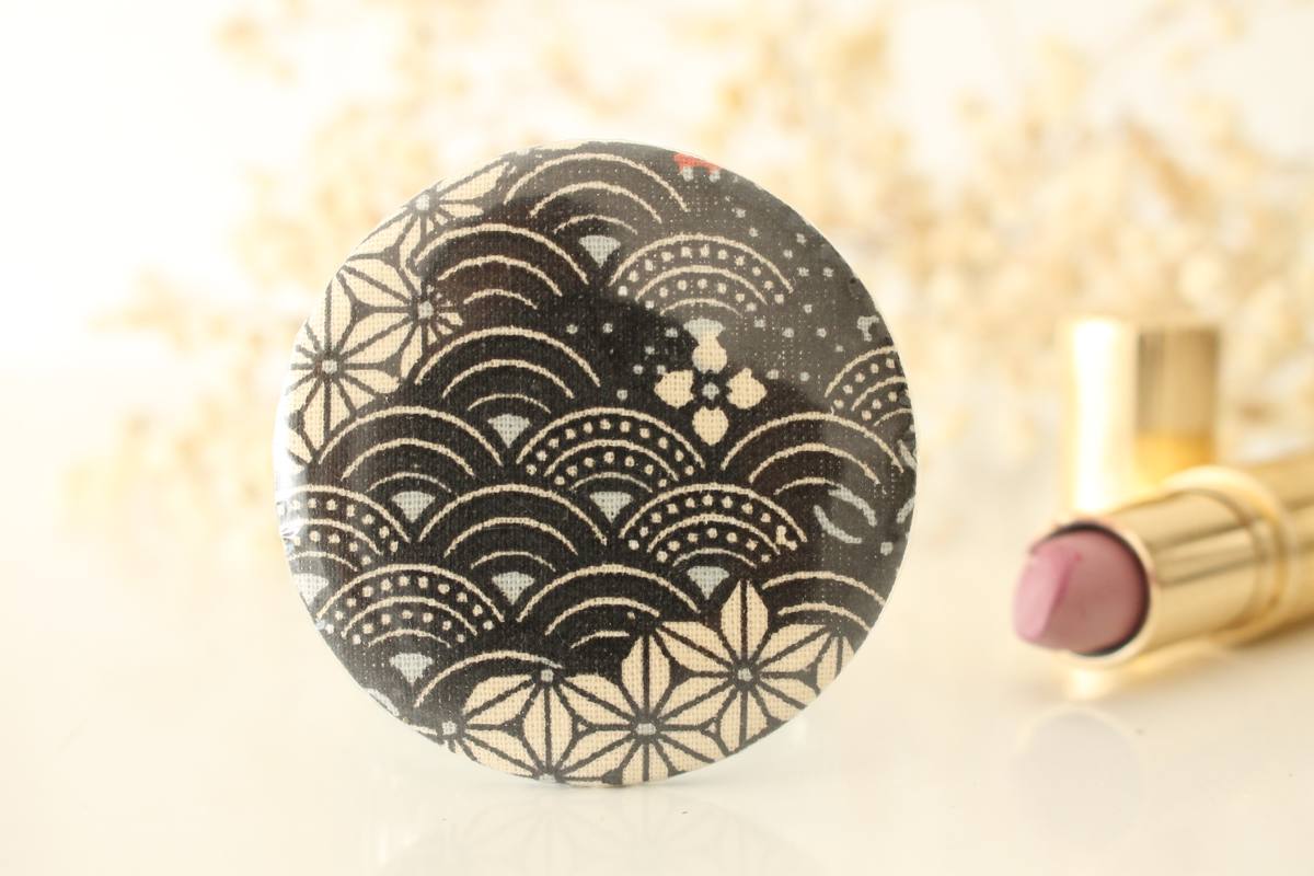 Miroir de poche Bella shogun noir – Image 3