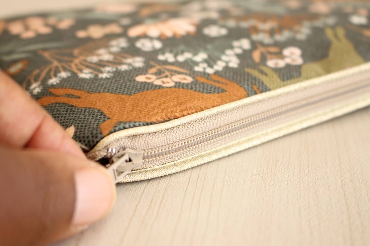Pochette zippée Alna cerf – Image 2
