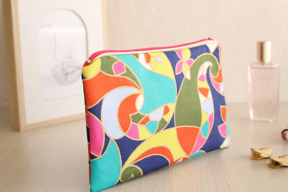 Pochette zippée Alna chow